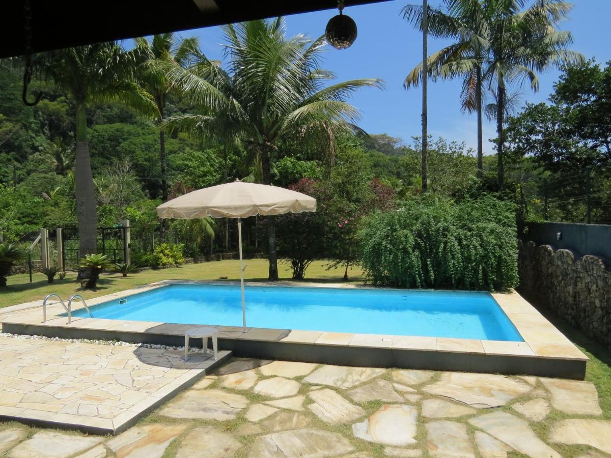 Casa da Josie em Maresias com piscina no pé da Mata Atlântica - 4 quartos Exterior foto
