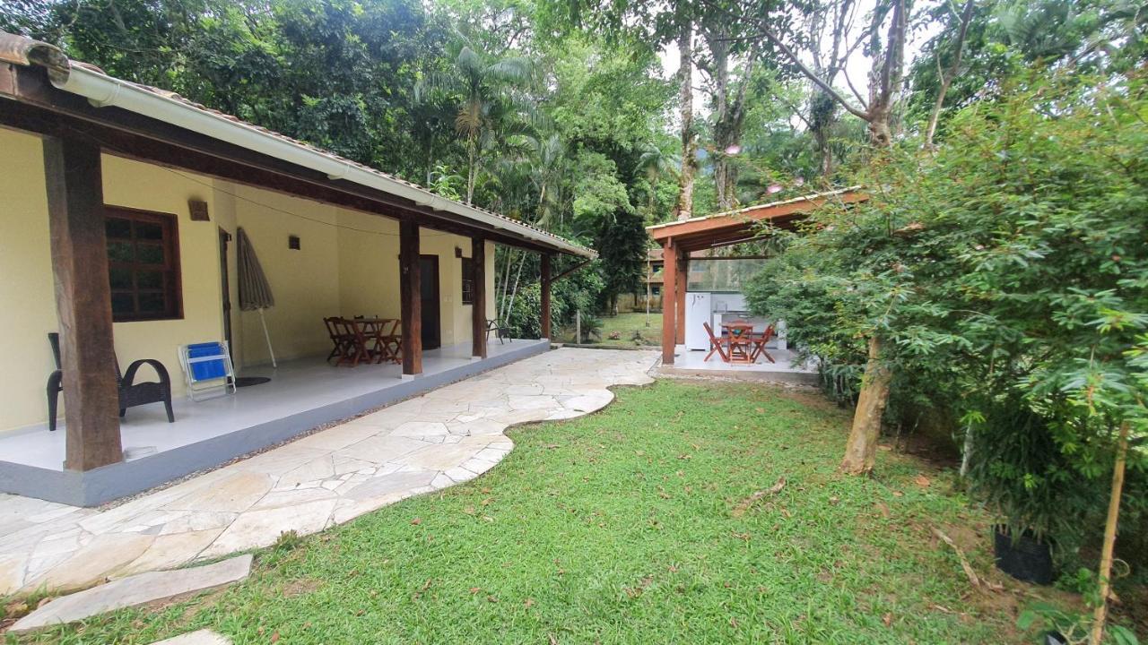Casa da Josie em Maresias com piscina no pé da Mata Atlântica - 4 quartos Exterior foto